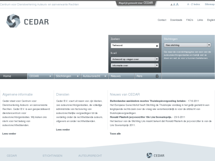 www.cedar.nl