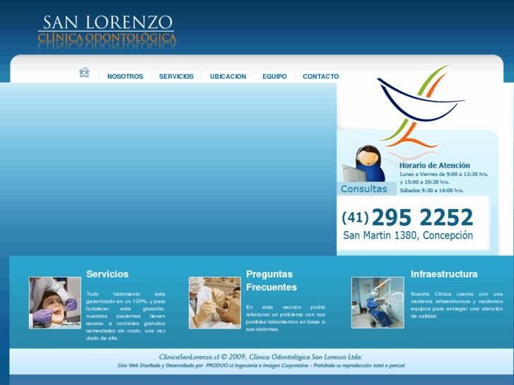 www.clinicaodontologicasanlorenzo.com