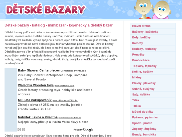 www.detskebazary.cz