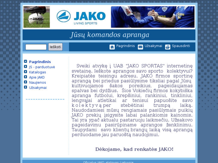 www.jakosportas.lt