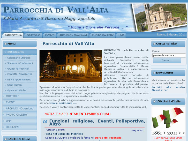 www.parrocchiavallalta.it