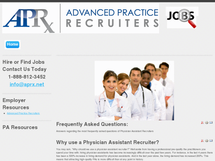 www.physicianassistantrecruiters.net