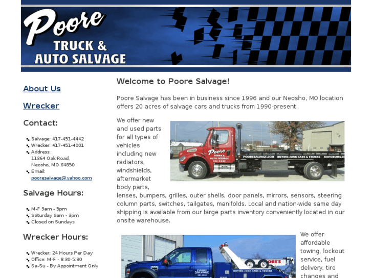 www.pooresalvage.com