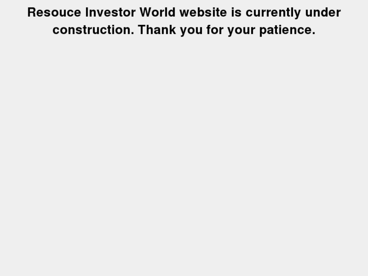 www.resourceinvestorworld.com