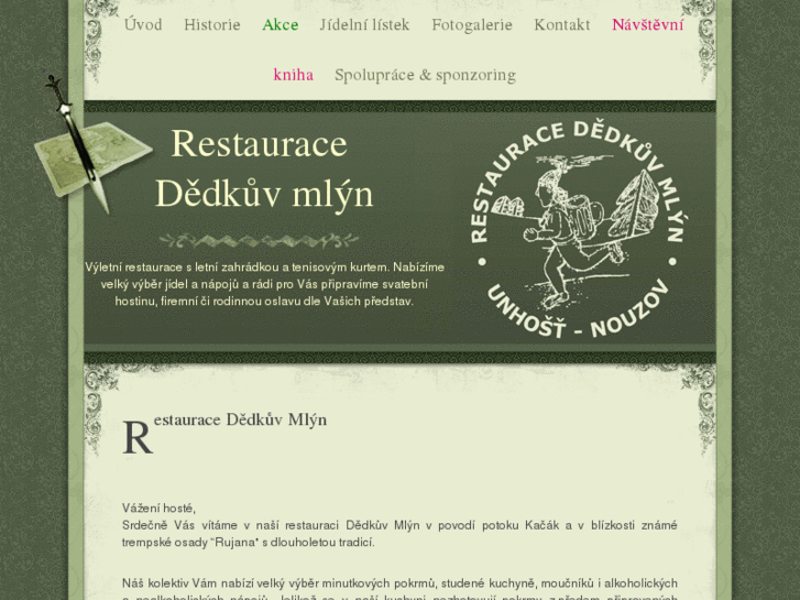 www.restauracededkuvmlyn.cz