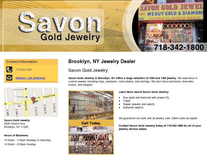 www.savongoldjewelry.com