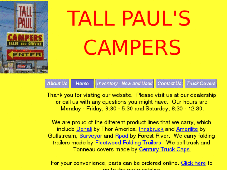 www.tallpaulscampers.net