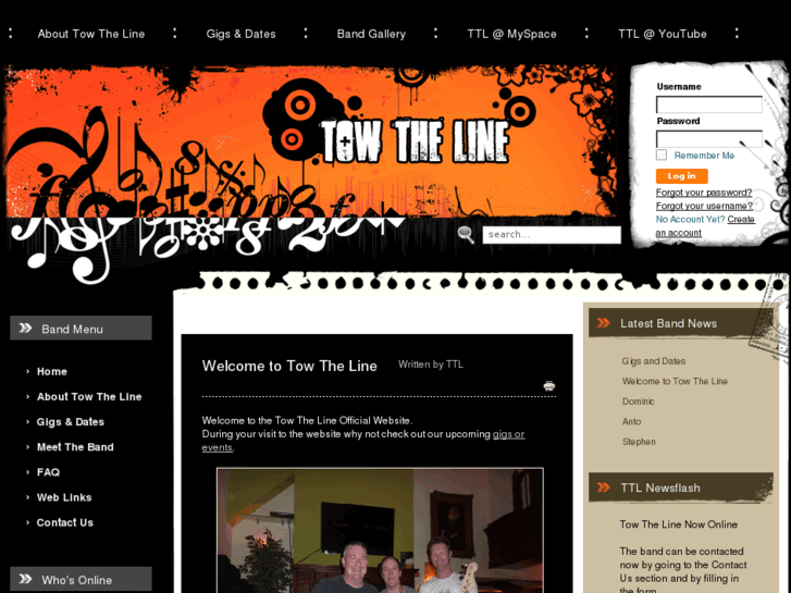 www.towthelineband.com