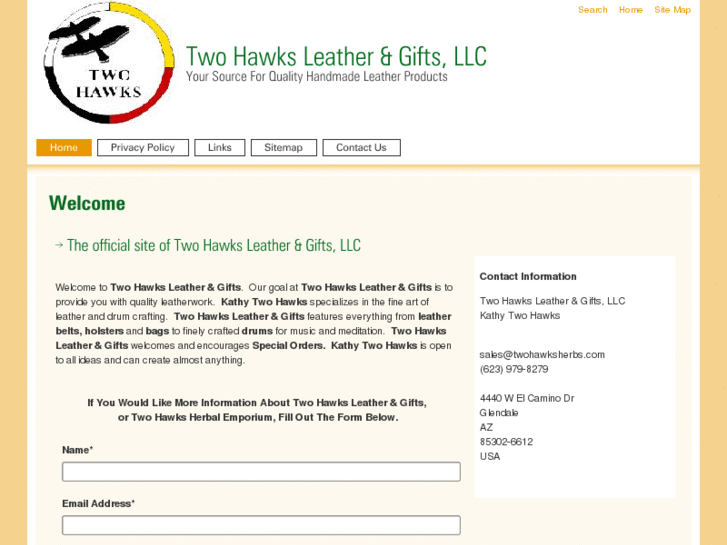 www.twohawksleather.com