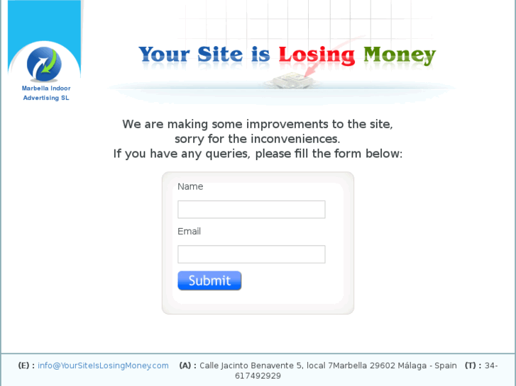 www.yoursiteislosingmoney.com