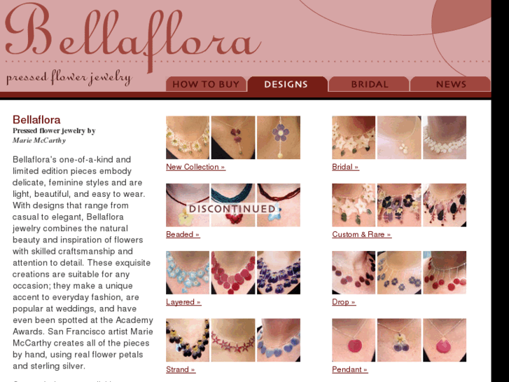 www.bellaflorajewelry.com