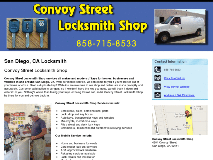 www.convoylocksmith.com