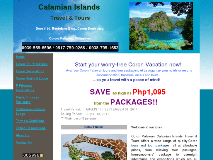 www.coron-travel.com