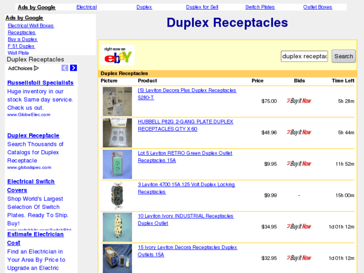 www.duplexreceptacles.com