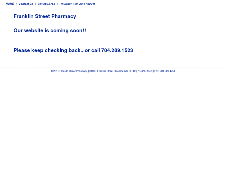 www.franklinstreetpharmacy.com