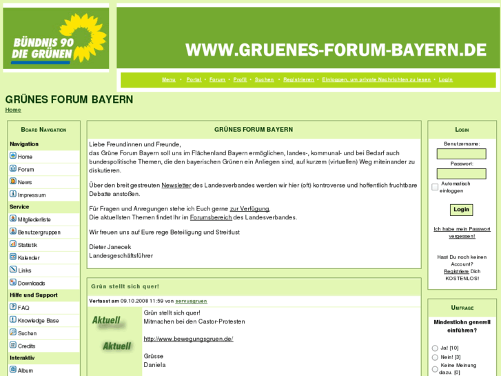 www.gruenes-forum-bayern.de