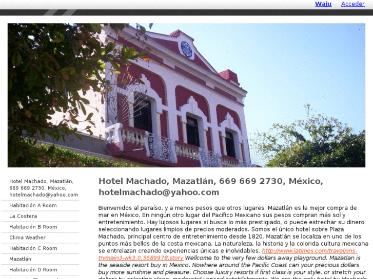 www.hotelmachado.com