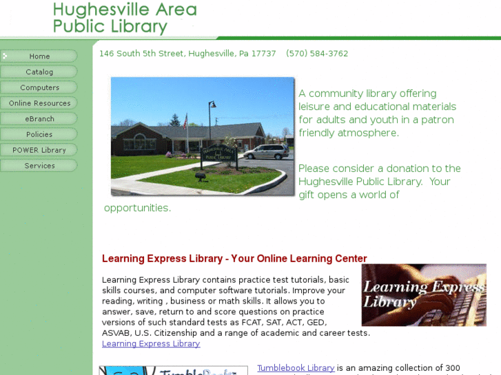 www.hughesvillelibrary.org