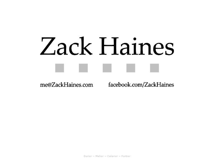 www.zackhaines.com