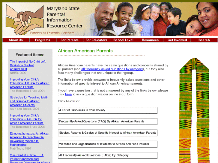 www.africanamericanparents.org