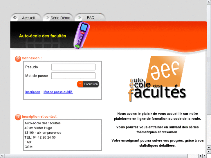 www.autoecolefacultes.com