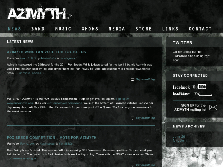 www.azimythband.com