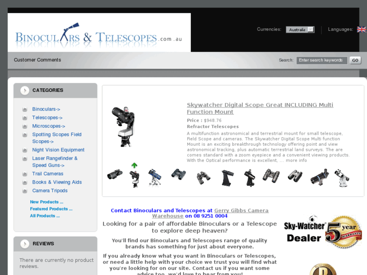 www.binocularsandtelescopes.com.au