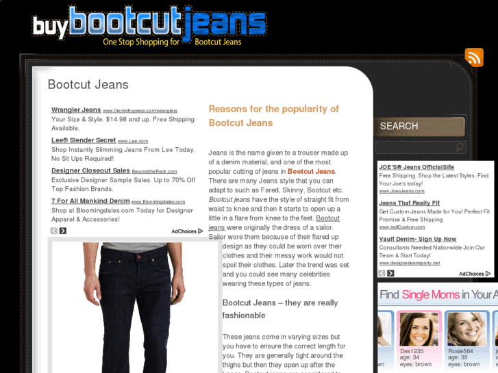 www.buybootcutjeans.com