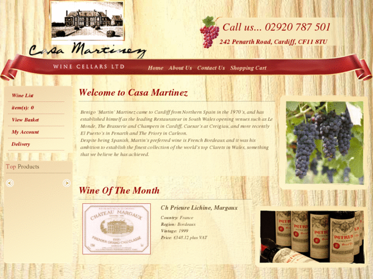 www.casamartinezwinecellars.com