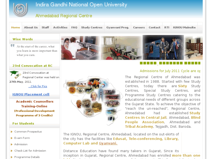 www.ignougujarat.org