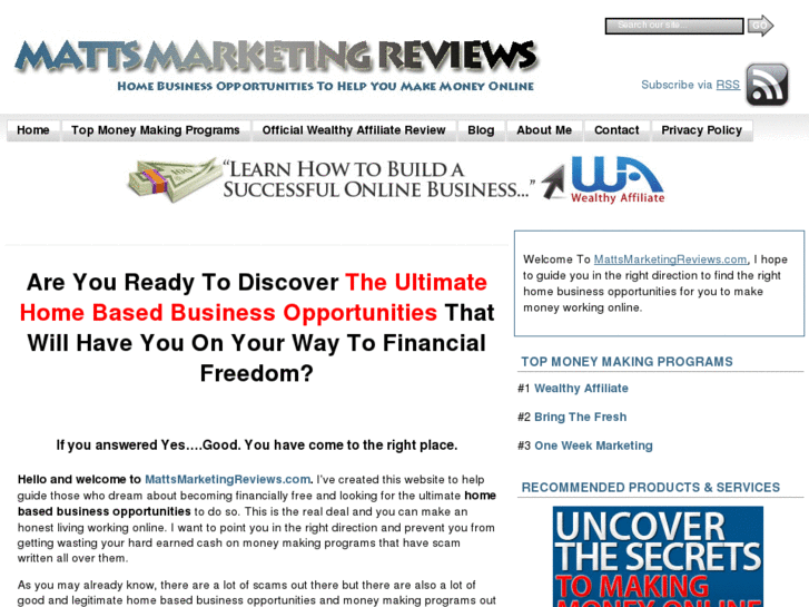 www.mattsmarketingreviews.com