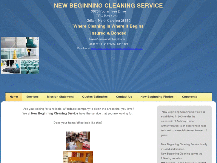 www.newbeginningcleaningservice.com