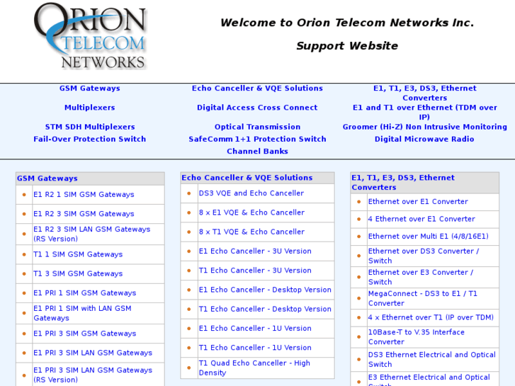 www.oriontelecom.info