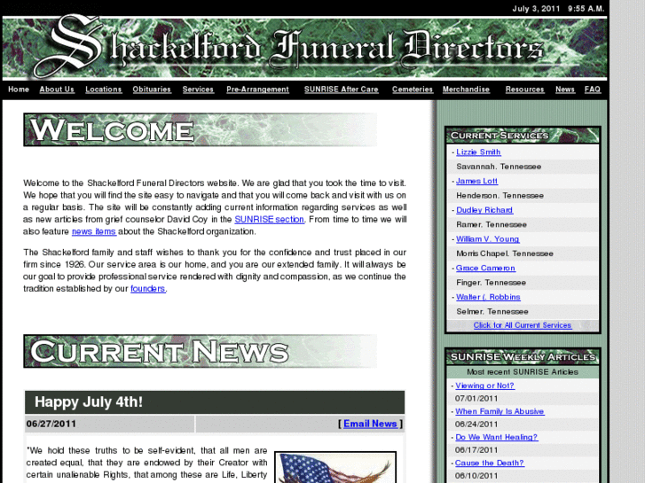 www.shackelfordfuneraldirectors.com