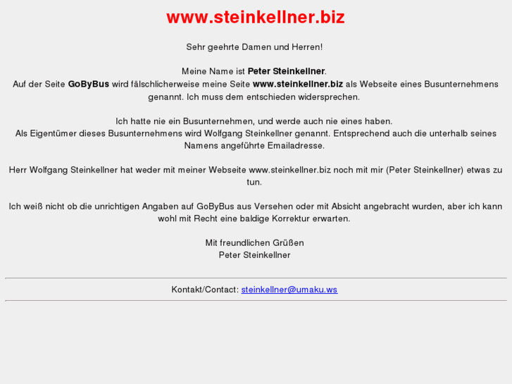 www.steinkellner.biz