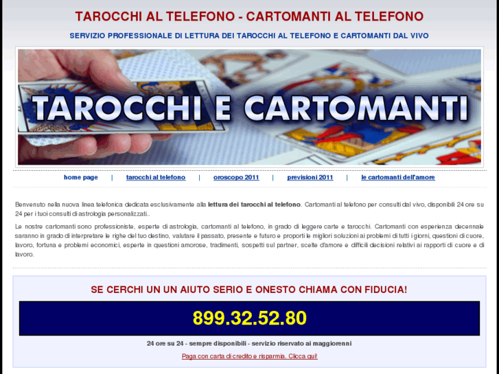 www.tarocchiecartomanti.net