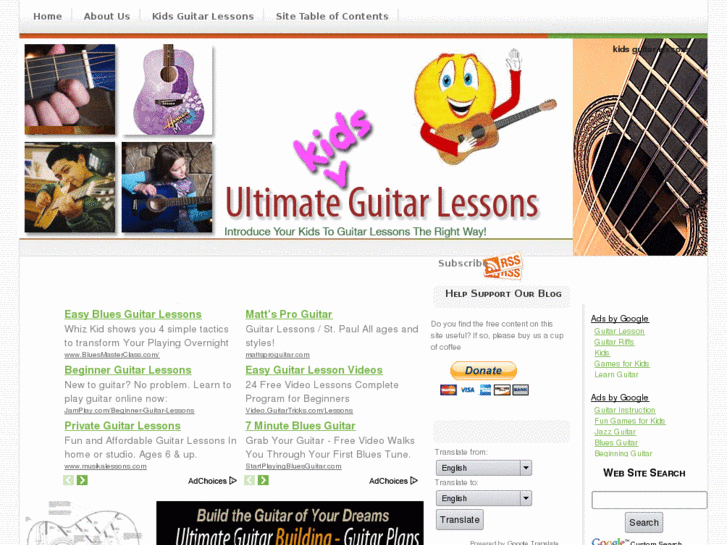 www.ultimate-kids-guitar-lessons.com