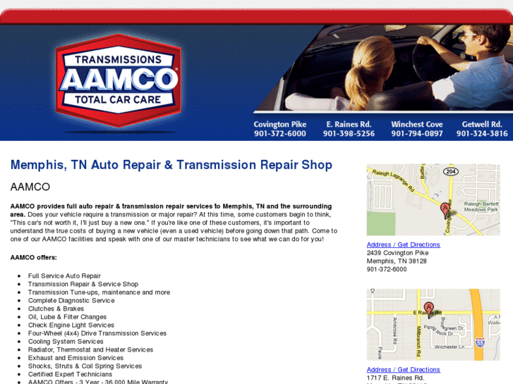 www.aamcotransmissionsandtotalcarcare.com