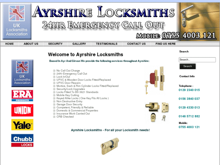 www.ayrshirelocksmiths.com