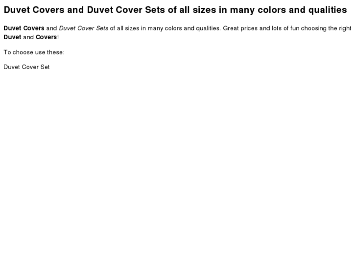 www.duvetcoversset.com