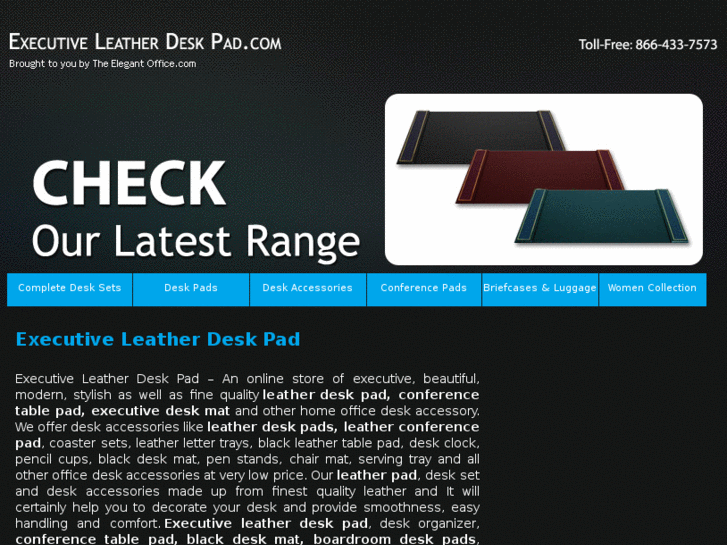 www.executiveleatherdeskpad.com