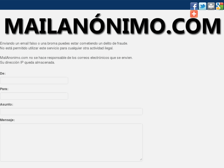 www.mailanonimo.es