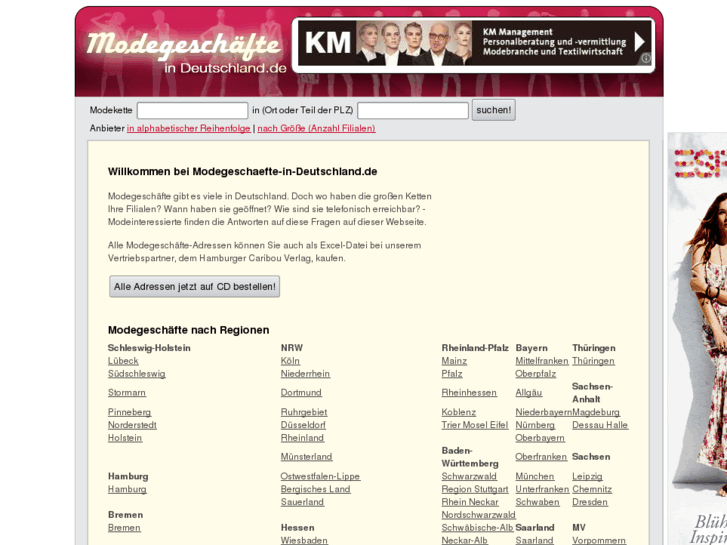 www.modegeschaefte-in-deutschland.de