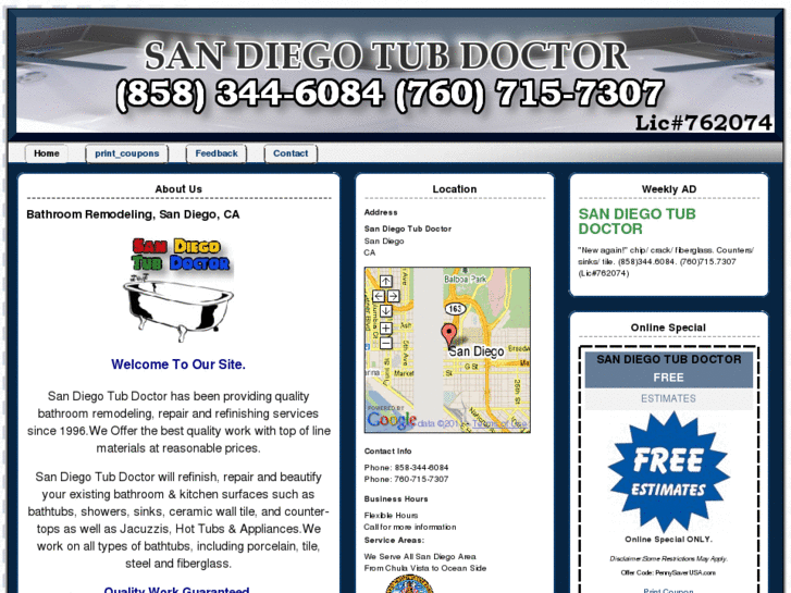 www.sandiegotubdoctor.com