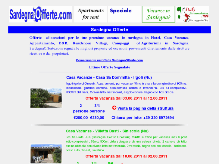 www.sardegnaofferte.com