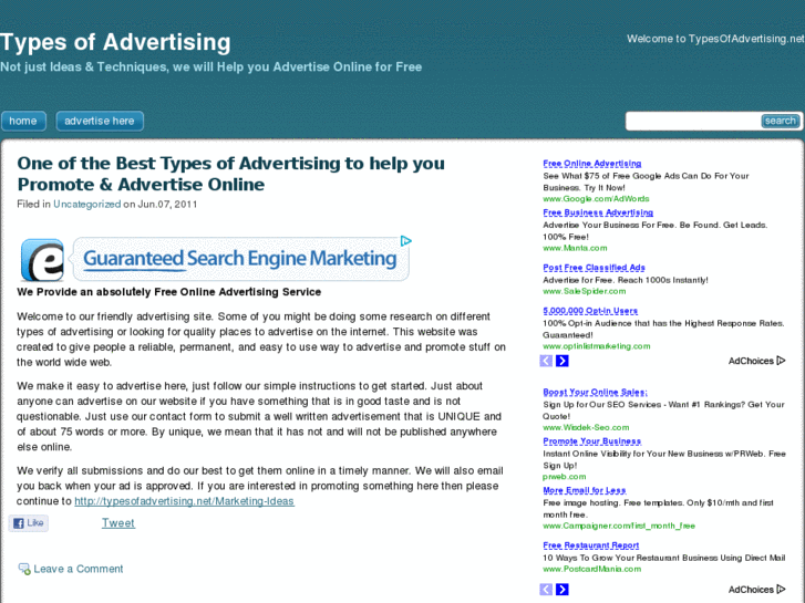 www.typesofadvertising.net