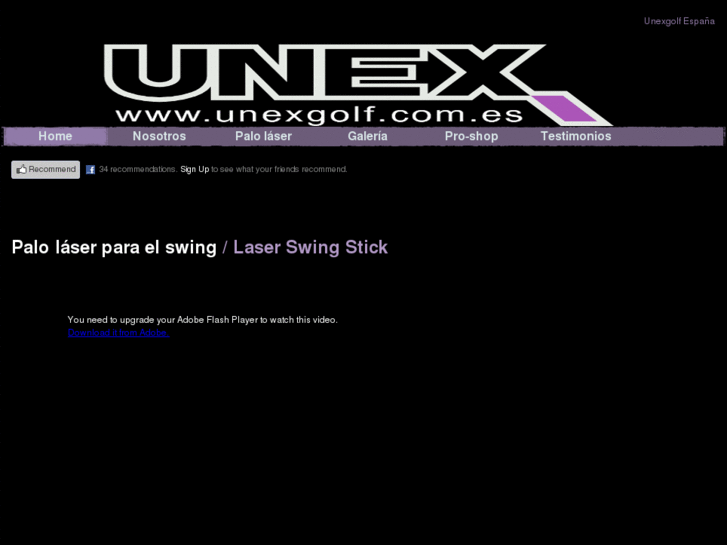 www.unexgolf.com.es