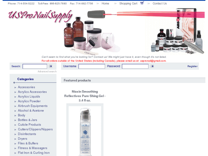 www.uspronailsupply.com