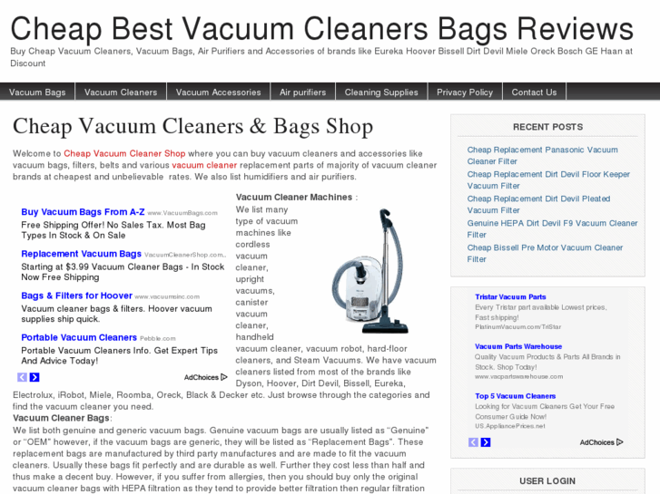 www.vacuumcleanerbag.biz