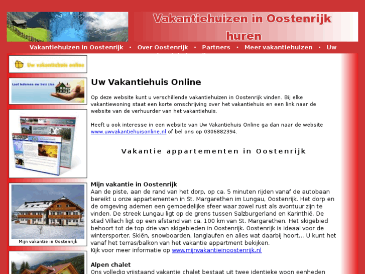 www.vakantiehuisoostenrijkonline.nl